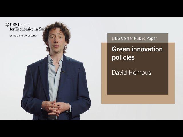 Green Innovation Policies – David Hémous