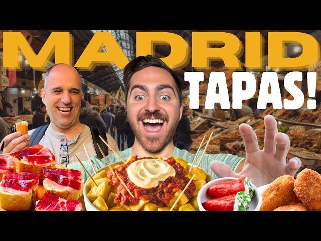 48 Hours in MADRID: Ultimate Tapas Food Tour 2024