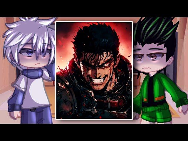 Hunter X Hunter React To Guts // Berserk // Gacha Club