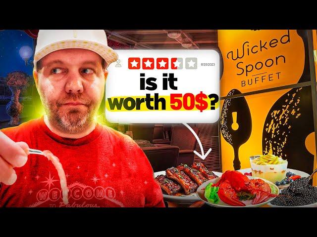 Is the Wicked Spoon Buffet at The Cosmopolitan of Las Vegas worth $50? #vegas #buffet