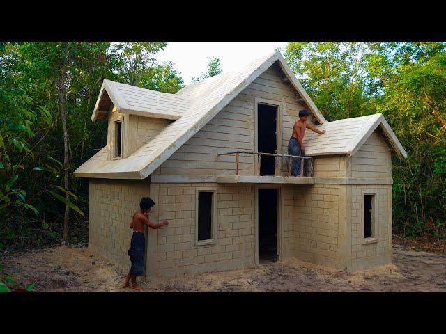 90 Days Building Underground two-story House with Gym room & Swimming Pool