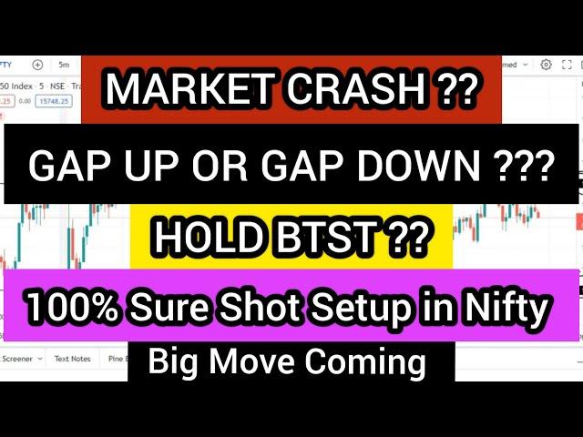 Tomorrow market prediction| Nifty Prediction| Sensex Prediction| Tomorrow Bank Nifty Prediction