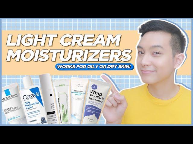 LIGHTWEIGHT CREAM Moisturizers for OILY, COMBINATION & DRY SKIN! (Filipino) | Jan Angelo