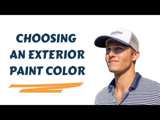 Color Consulting for Your Exterior Painting Project