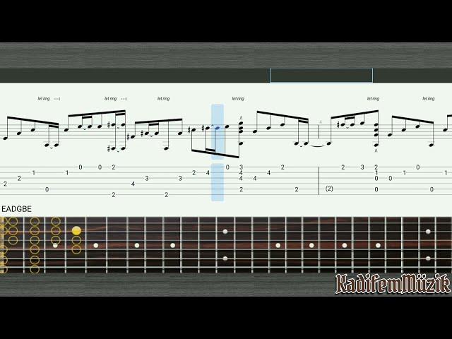 Vse v poryadke  by Aleksandr Dolskiy Easy Fingerstyle Guitar Tutorial Tabs