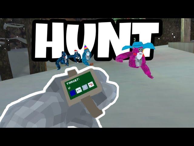 New HUNT Mode with Pros (Gorilla Tag VR)