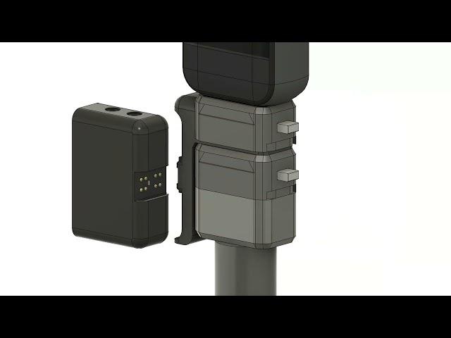 Insta360 X3 modular mounting system using Ulanzi Quick Release