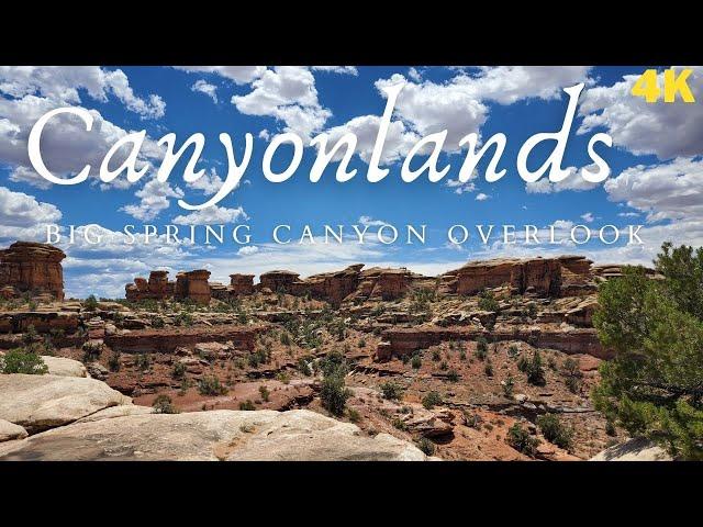 4K Walks - Canyonlands National Park, Big Spring Canyon Overlook