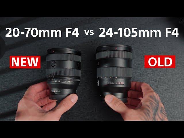 Don't buy both of these!!! Sony 20-70mm F4 vs 24-105mm F4