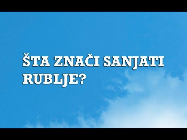 Sanjarica | Sanovnik | Šta znači sanjati Rublje