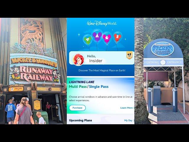 How to use Disney's Multi Pass Experience! How to Book Lightening Lanes!