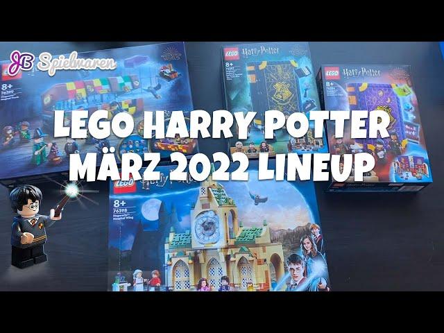Das komplette LEGO Harry Potter März 2022 Lineup: 76399, 76398, 76397, 76396 kurz vorgestellt!