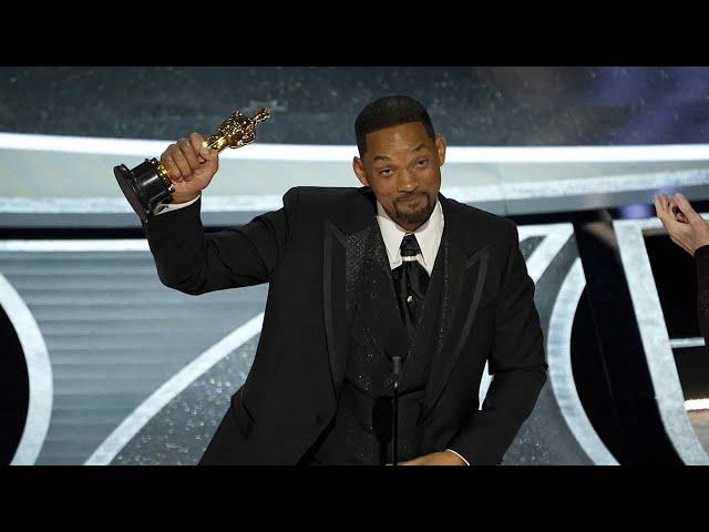 Will Smith apologizes during Oscars acceptance speech: 'Love makes you do crazy things'