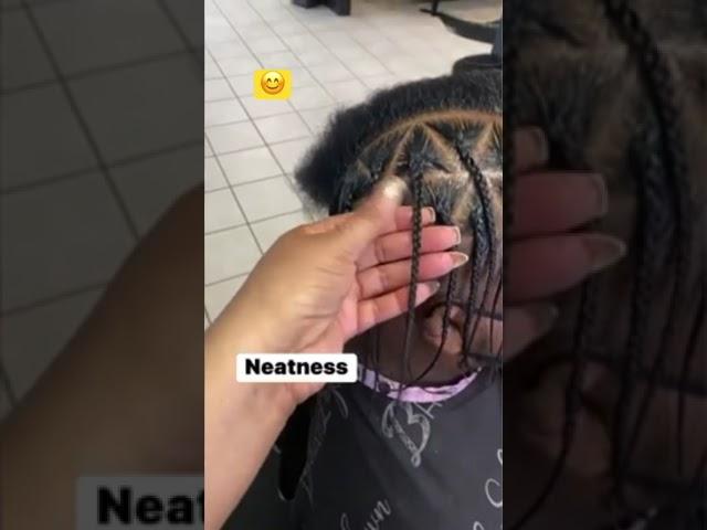 Men triangle Braids! #trianglebraids #vlogmas2022 #shortsviral #followme