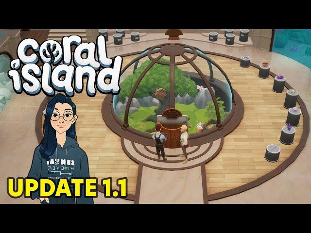 LIVE | Museum's Pickstarter LAUNCH! - Farming, Mining & Life Simulator - Coral Island 1.1 Gameplay