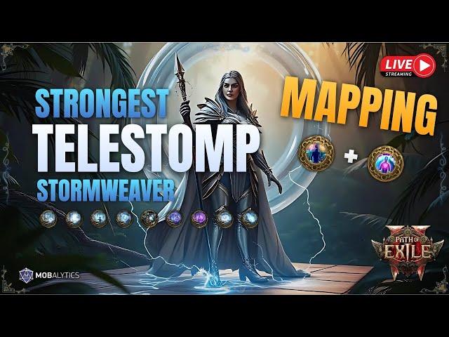 [PoE2] Strongest Telestomp Stormweaver || Endgame Mapping || Citadel Hunting || Part 5