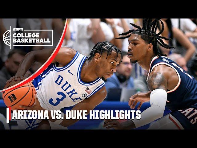 Arizona Wildcats vs. Duke Blue Devils | Full Game Highlights