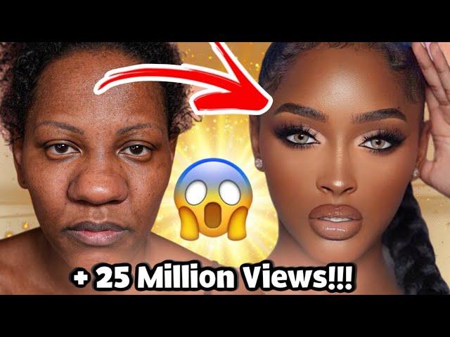 Makeup Transformation 25 MILLION Views!!!  #makeuptutorial ️