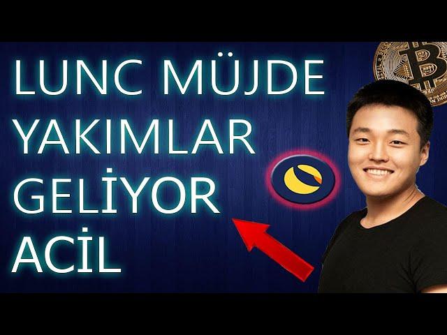 LUNC BÜYÜK YAKIMLAR GELİYOR SON DAKİKA ACİL İZLE ! #luna #lunc #ustc #bitcoin #xrp #eth #dokwon