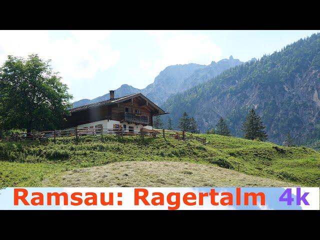 Ramsau: Ragertalm im Klausbachtal - 4K