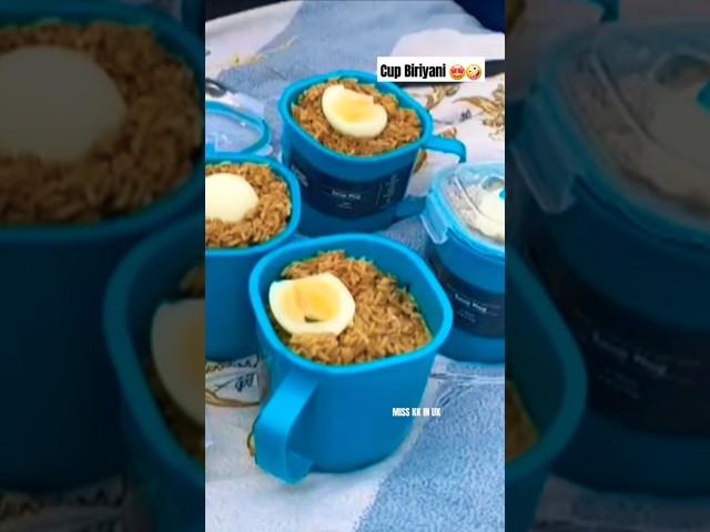 Cup Biriyani⁉️food#tamil#shortsviral#uk#subscribe#miss kk in uk.