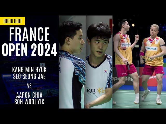 Kang Min Hyuk/Seo Seung Jae vs Aaron Chia/Soh Wooi Yik - QF