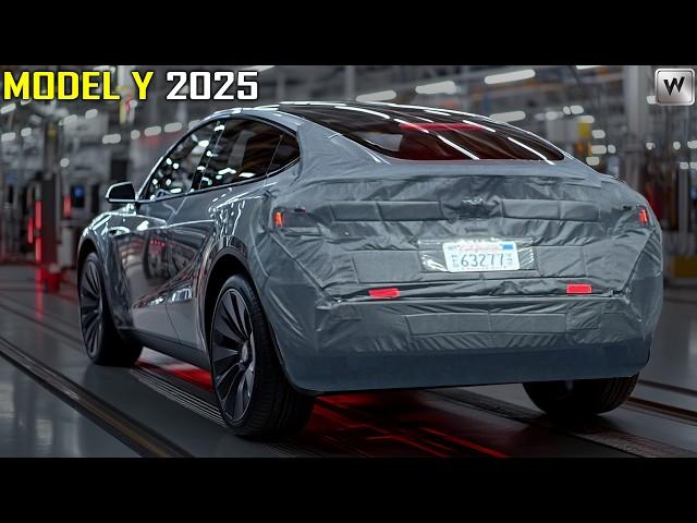 No More Model Y. Elon Musk Reveals Tesla 2025 Juniper's 7 HUGE Change about Specs & Features