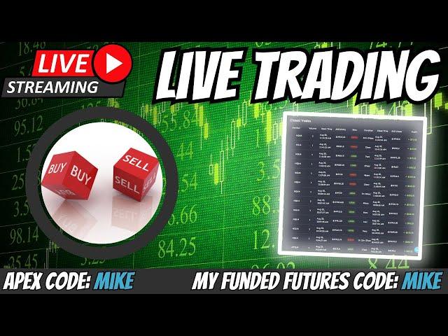  Live Day Trading! | 1st Stream of The Year |  Bookmap | APEX, My Funded Futures