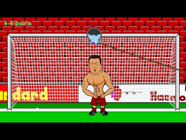 ICE BUCKET CHALLENGE FOOTBALL PLAYERS by 442oons (Ronaldo and friends football cartoon)