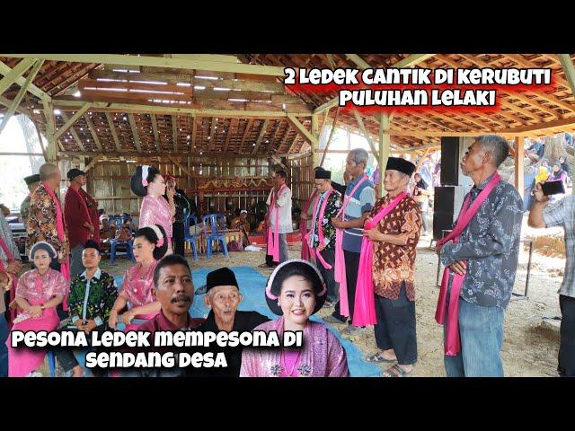 Hanya Pentas Setahun Sekali "Ledek Cantik Beraksi" Bikin Klepek Klepek Para Lelaki