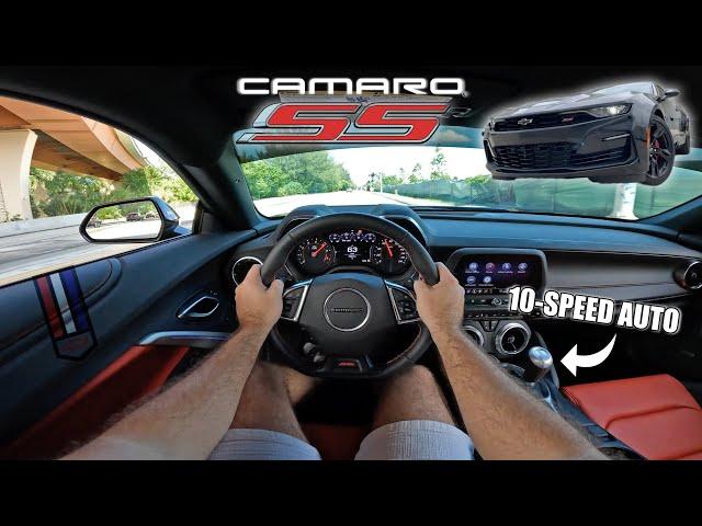 Camaro 2SS 10-Speed Auto POV Drive [4K] | Gen 6 Camaro SS Launch Control, Accelerations & Downshifts