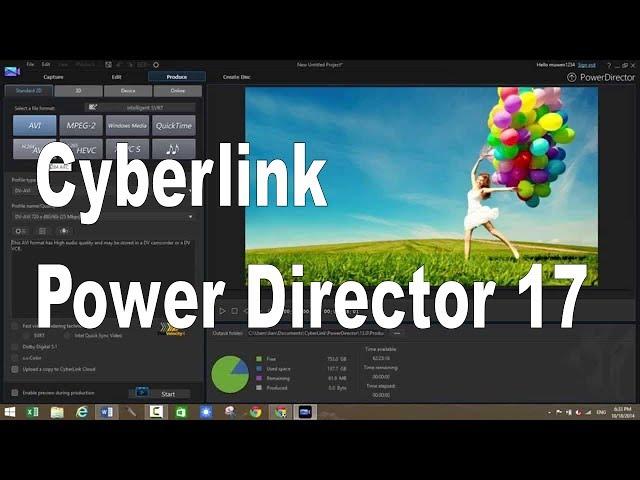 Power Director 17 Review - Oh Boy It Renders Fast