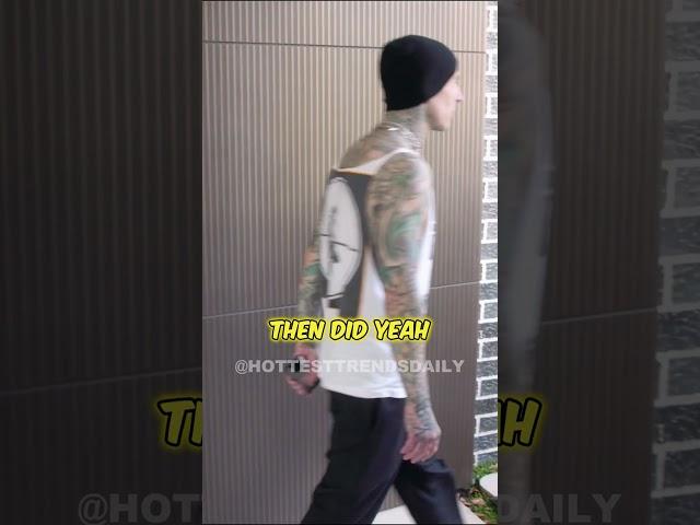 Travis Barker Tells Reign He Drank Breast Milk #travisbarker #kourtneykardashian #thekardashians