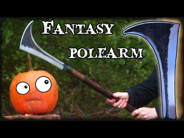 Badass Fantasy Billhook (Axe / Sword Staff Hybrid) Tested