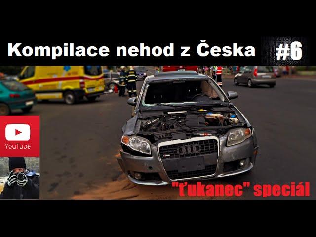 Kompilace nehod z Česka #6 (crash, bouračka, nehoda, dashcam) HD + "ťukanec" speciál