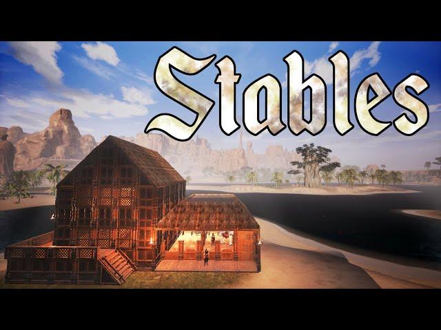 Conan Exiles: Stables Build Guide (Riders of Hyboria DLC)