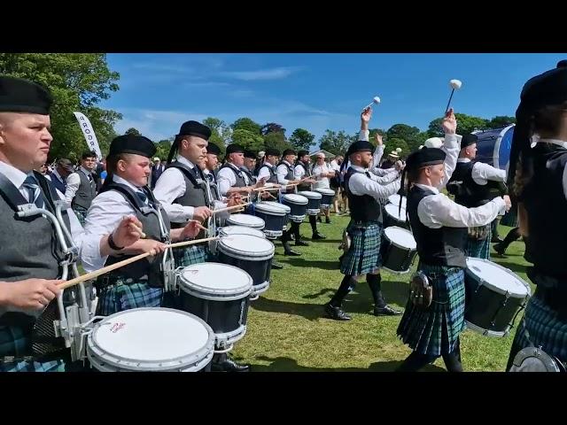 Up to the line - Inveraray and District Pipe Band @ European Championships 2023