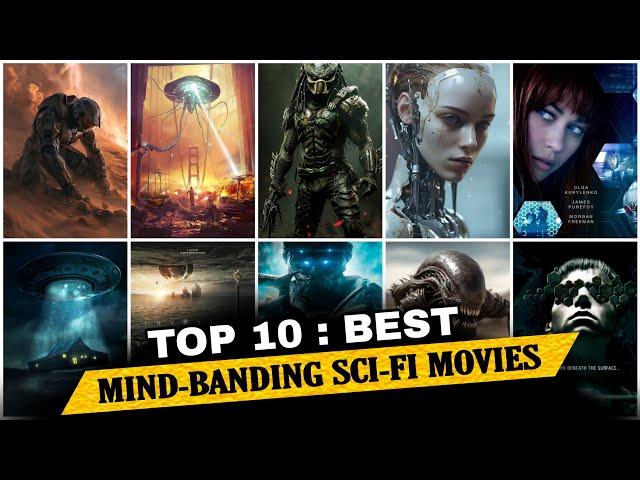 Top 10 MIND-BANDING Sci-fi Movies In Hindi | Best sci-fi Movies 2024 | Netflix & primevideo|
