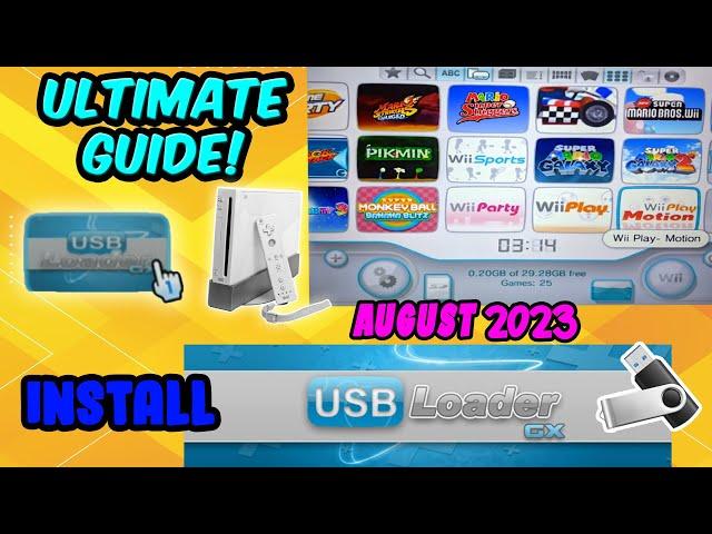 FULL GUIDE to Play Games on Wii (USB Loader GX Tutorial Working 2025)