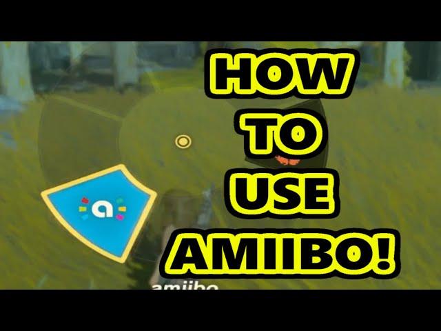 How To Use Amiibo In Tears Of The Kingdom