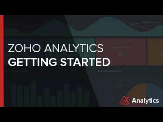 Zoho Analytics: Go from data to insights in minutes.