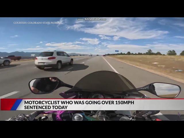 Colorado Springs to Denver motorcyclist sentenced