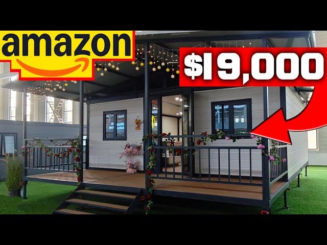 Amazon’s $19,000 Tiny House with Balcony! Ideal for Off Grid Living & Solar Power Options!