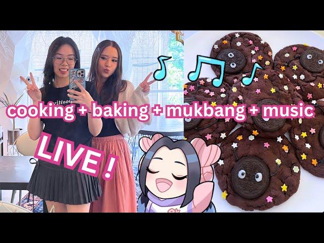 6 HR CHARITY STREAM: cooking + baking + singing + serenading w/ @naomim13