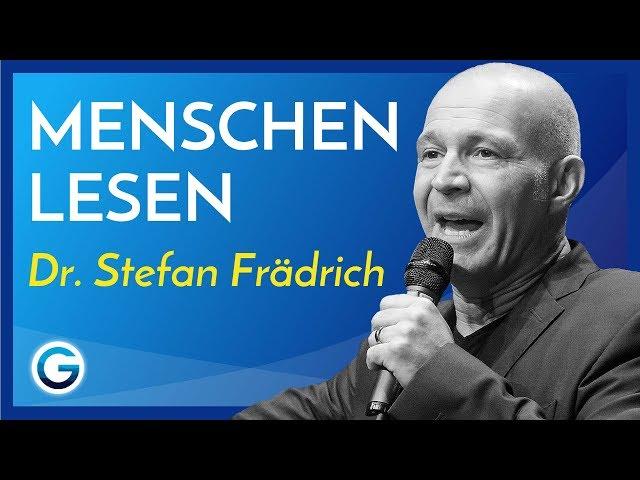 „Ich weiß, wie du tickst!” // Dr. Stefan Frädrich