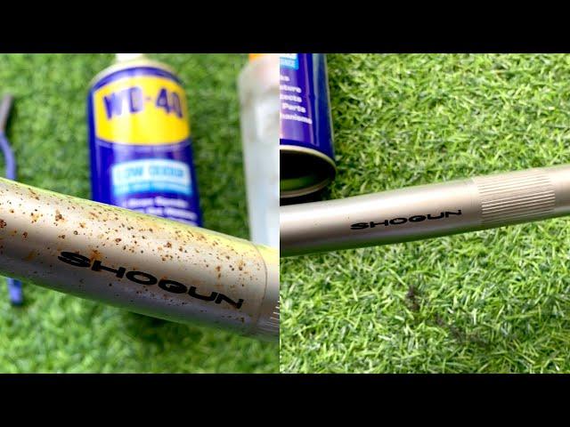 how to: get rid of rust on a bike quick & easy