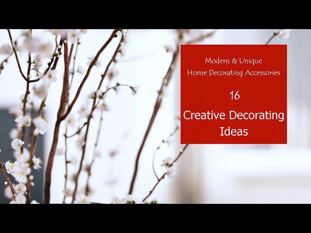 Modern and Unique Home Decors | CREATIVE DECORATING IDEAS #16