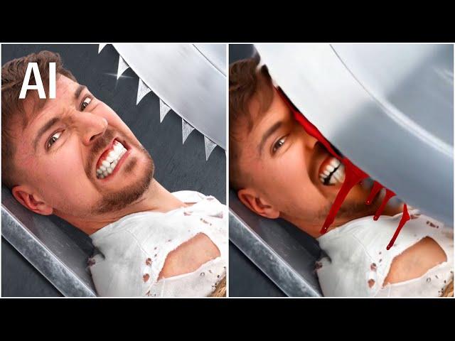 AI Brings MR BEAST's CRAZY Thumbnail to LIFE!