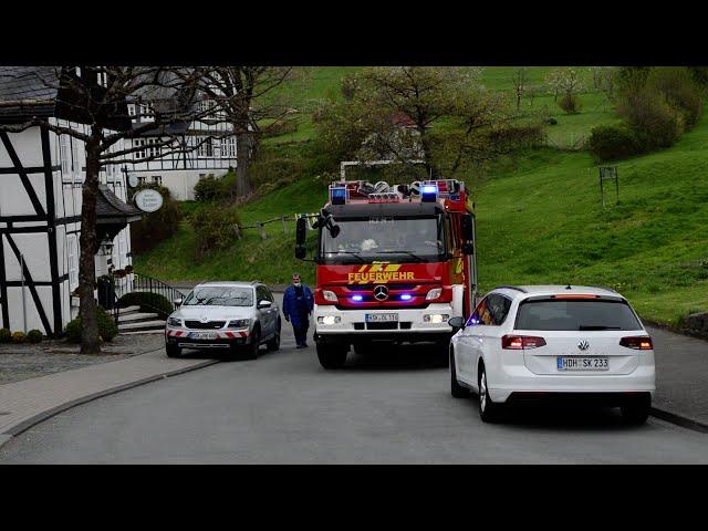 Pendelverkehr | Waldbrand HLF1 des Löschzuges Bigge-Olsberg fährt neues Wasser zum Waldbrand