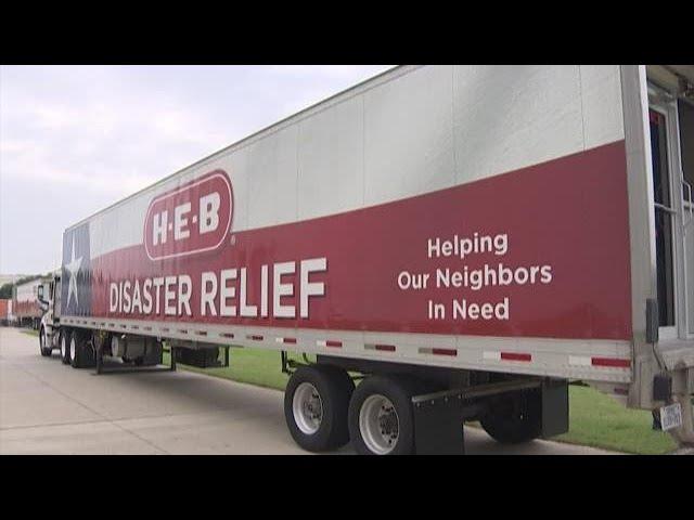 Inside Access: H-E-B's disaster relief trucks